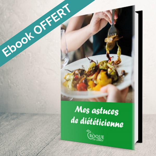 Couverture ebook gratuit diététique Mes astuces de Diététicienne